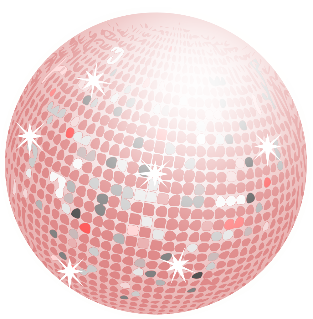 OnlineLabels Clip Art - Disco Ball