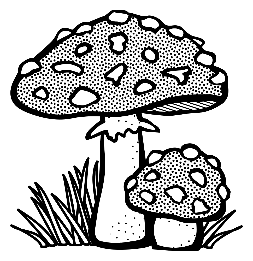 Toadstool Printable