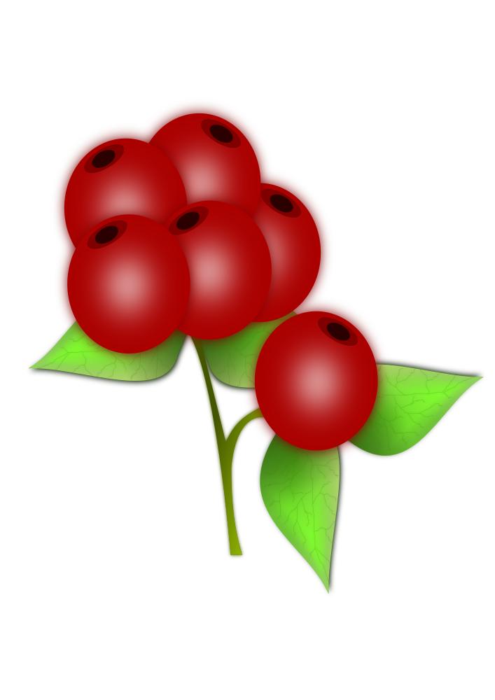OnlineLabels Clip Art - Red Berry