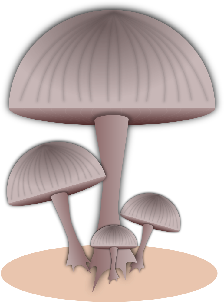 OnlineLabels Clip Art - Mushroom