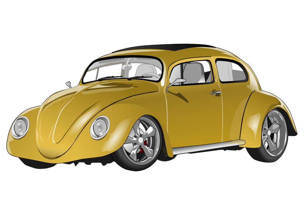 VW Beetle vector