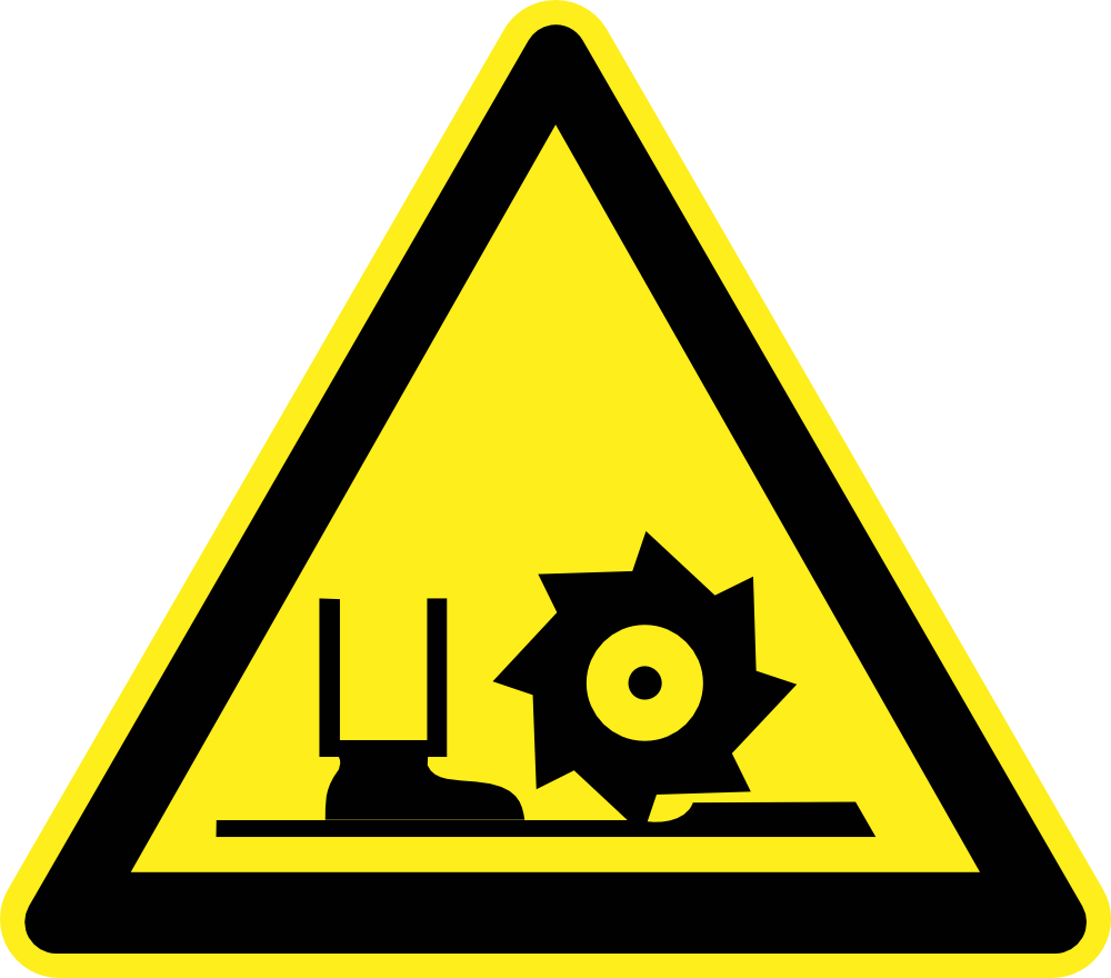 OnlineLabels Clip Art Signs  Hazard  Warning 