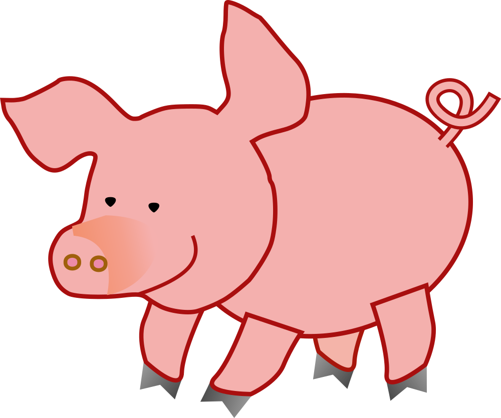 Download OnlineLabels Clip Art - Pig