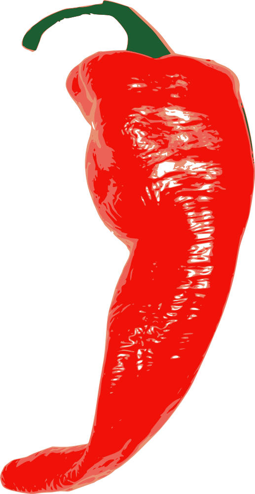 OnlineLabels Clip Art - Cayenne Red Chili Pepper