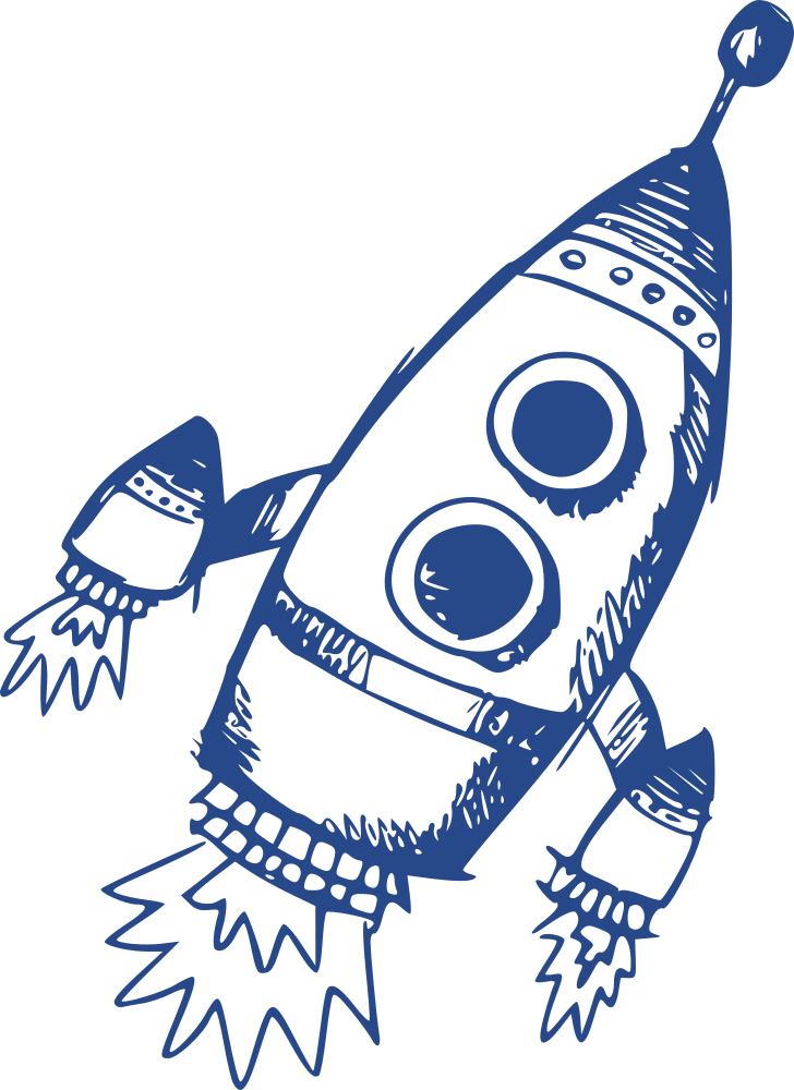OnlineLabels Clip Art - Rocket