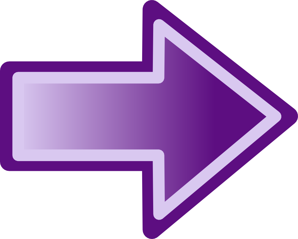 OnlineLabels Clip Art - Purple Arrow Shape