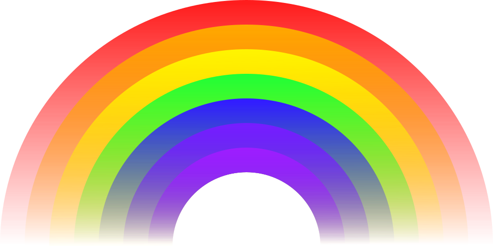 OnlineLabels Clip Art Rainbow