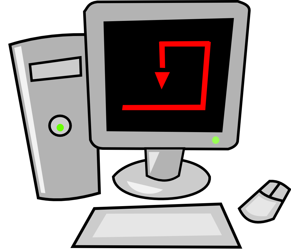 OnlineLabels Clip Art - Computer