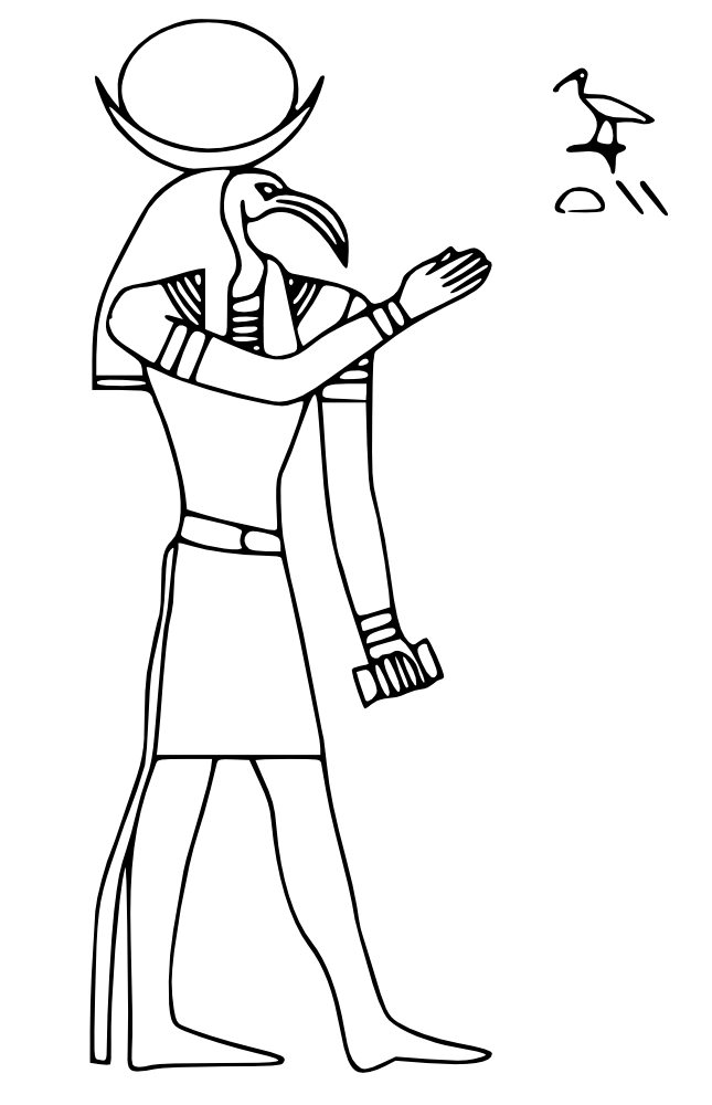 OnlineLabels Clip Art - Thot