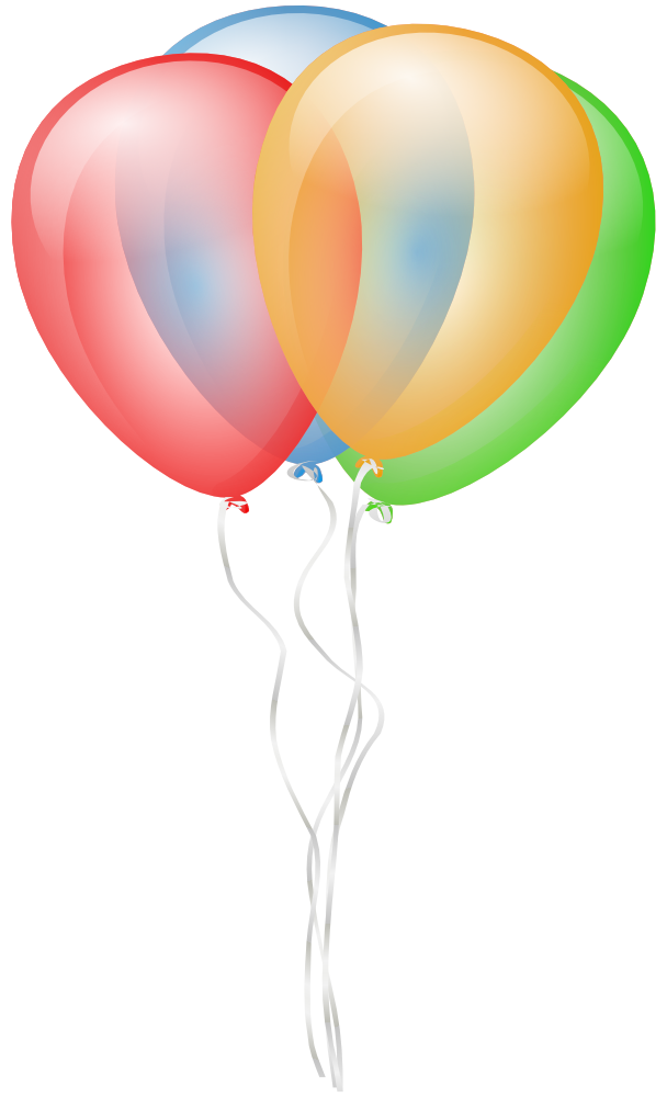 OnlineLabels Clip Art - Balloons