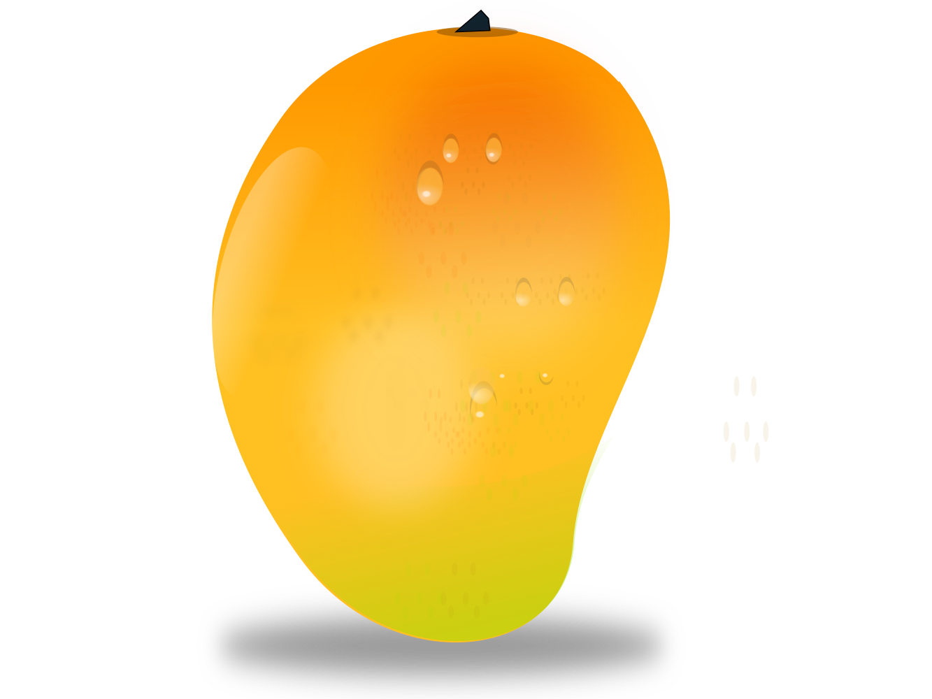 Download OnlineLabels Clip Art - Mango Fruit