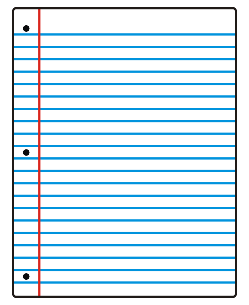 clipart notebook paper - photo #32