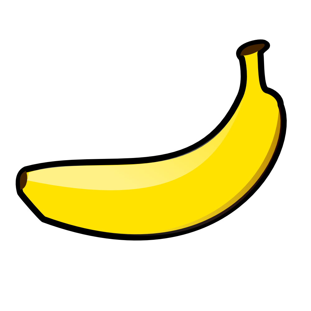 OnlineLabels Clip Art - Banana
