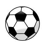 OnlineLabels Clip Art - Football (Soccer)