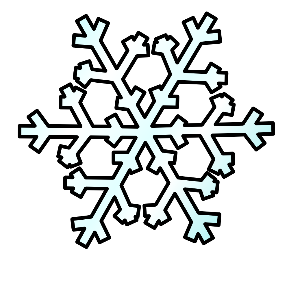 onlinelabels-clip-art-weather-symbols-snow