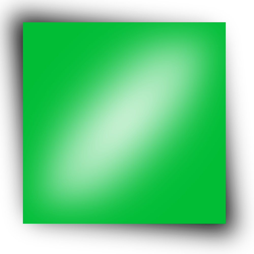 OnlineLabels Clip Art Green Rectangle