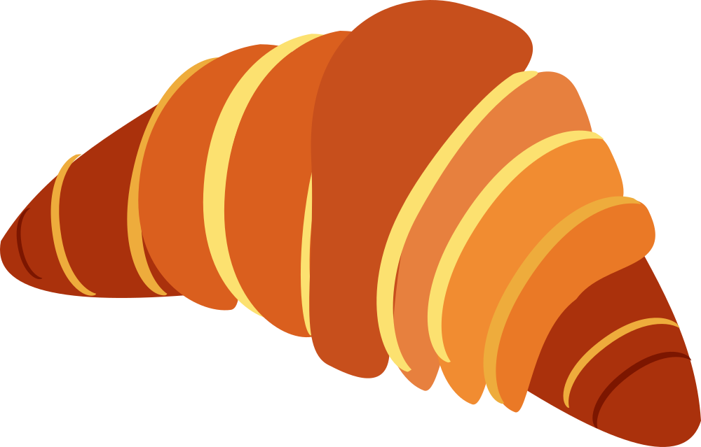 OnlineLabels Clip Art - Croissant