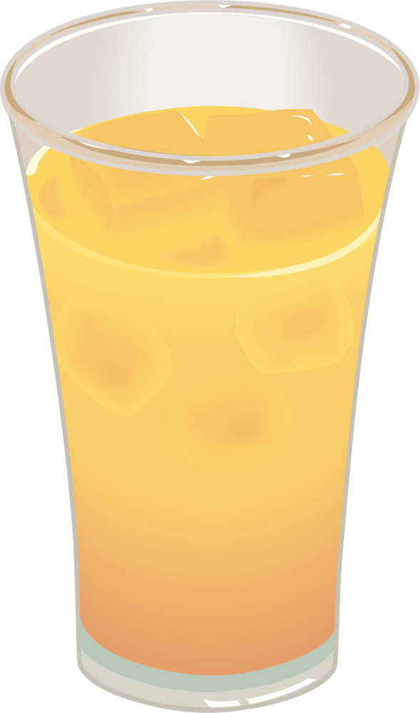 OnlineLabels Clip Art - Glass Of Orange Juice