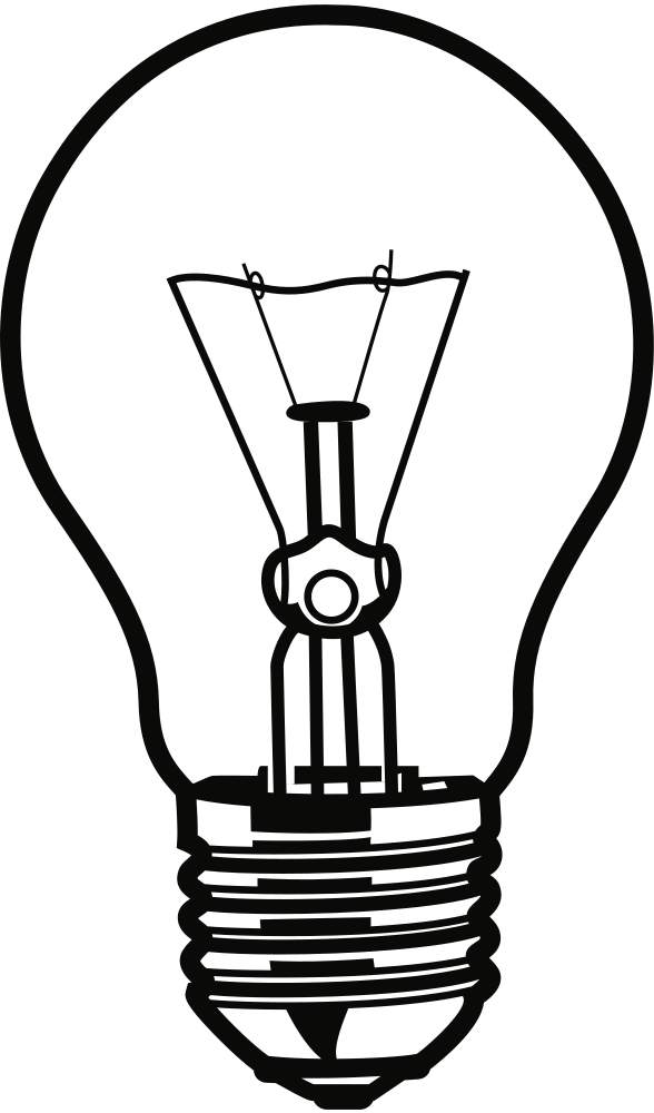 OnlineLabels Clip Art - Light Bulb (#5)