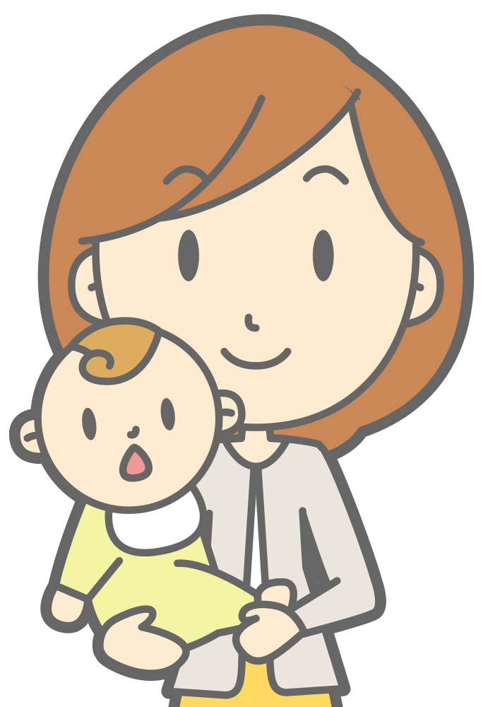 OnlineLabels Clip Art - Mother And Baby (#6)