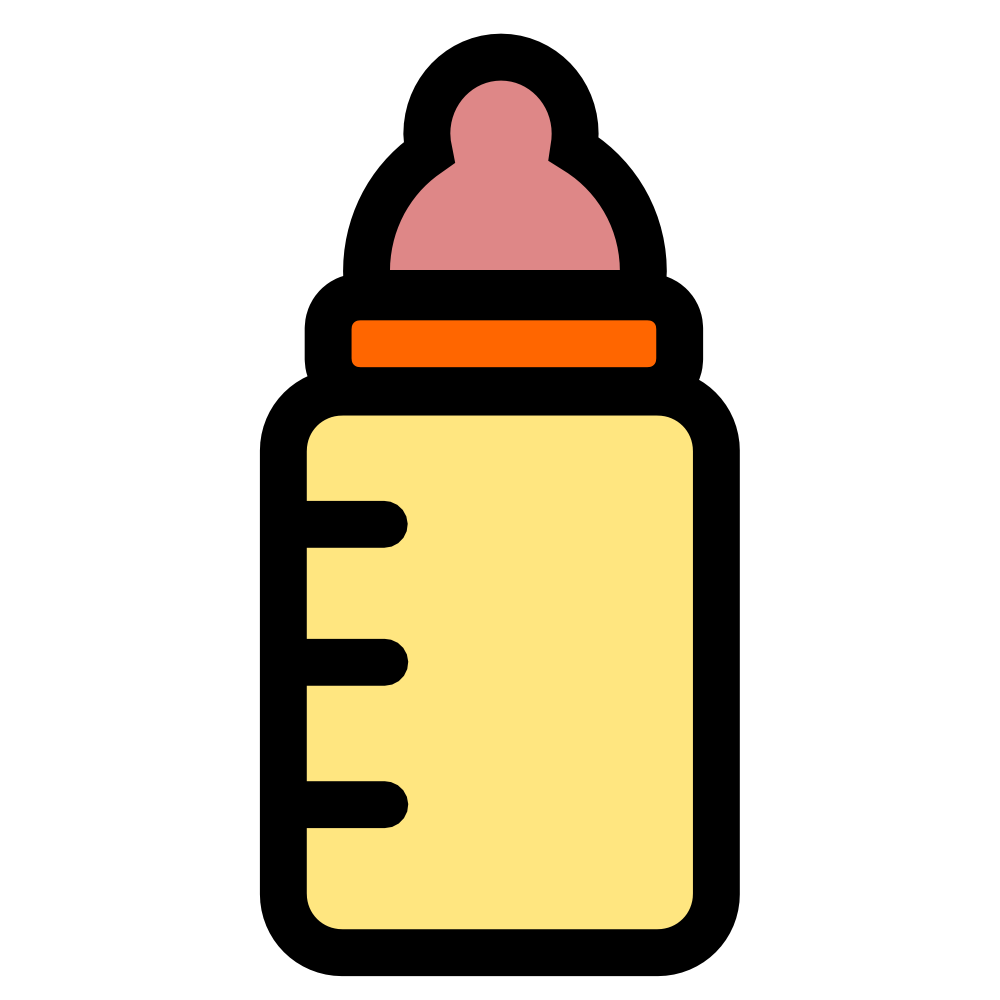 Download OnlineLabels Clip Art - Baby Bottle Icon