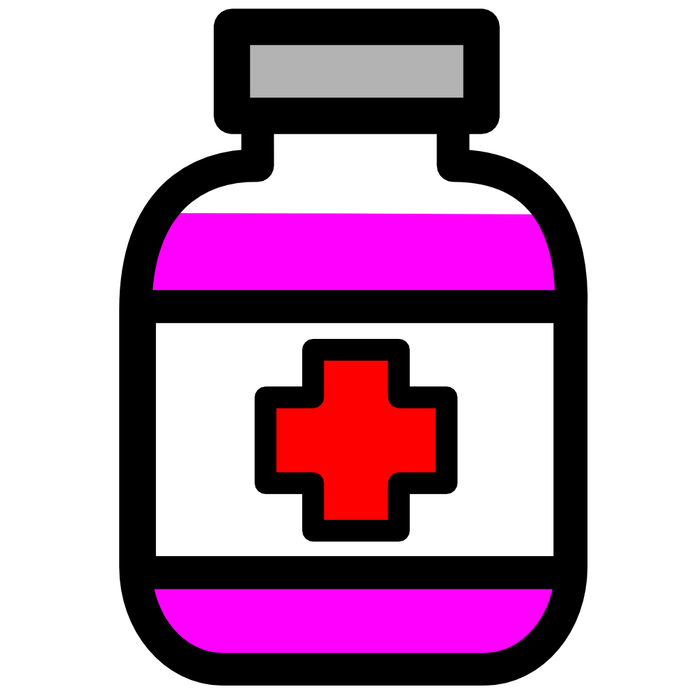 OnlineLabels Clip Art - Medicine Icon