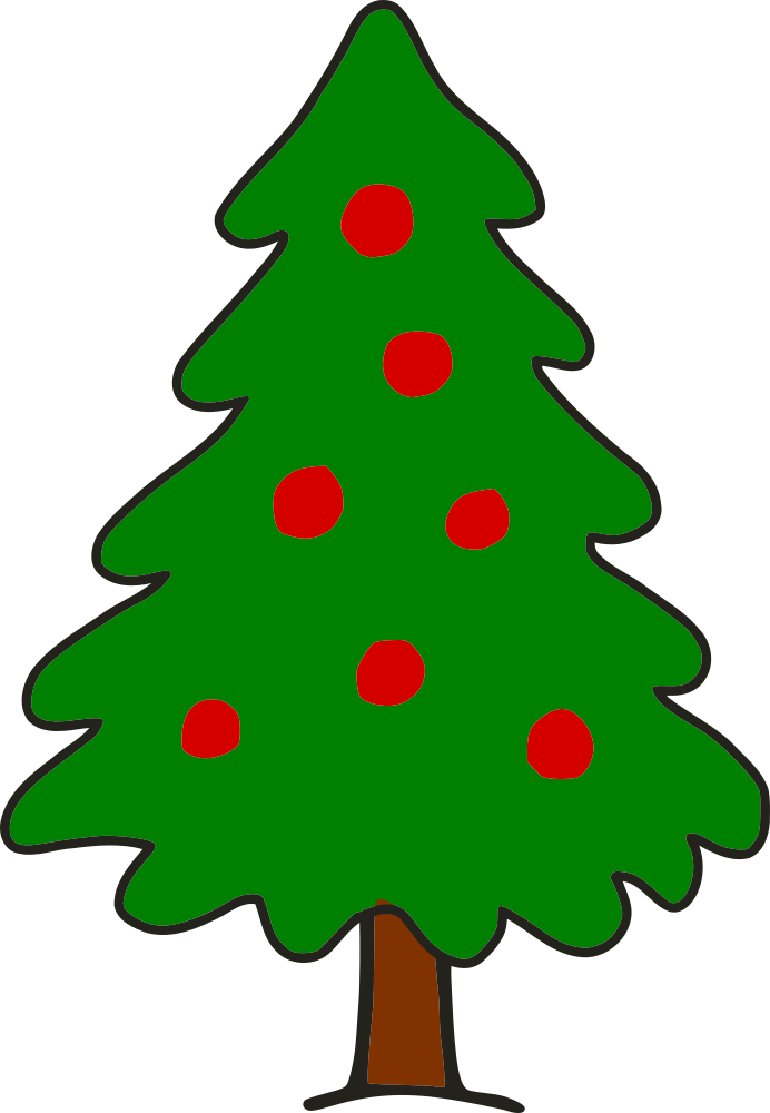 Download OnlineLabels Clip Art - Simple Christmas Tree