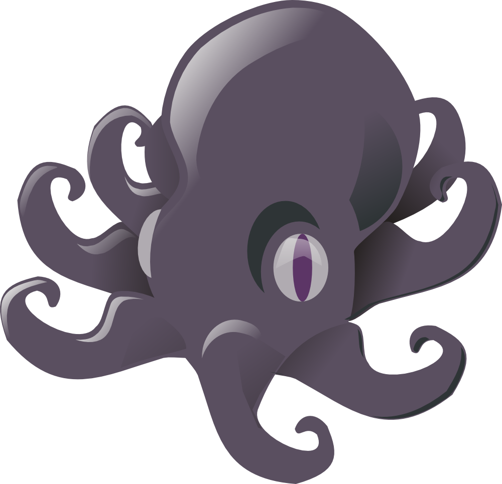 OnlineLabels Clip Art - Little Octopus