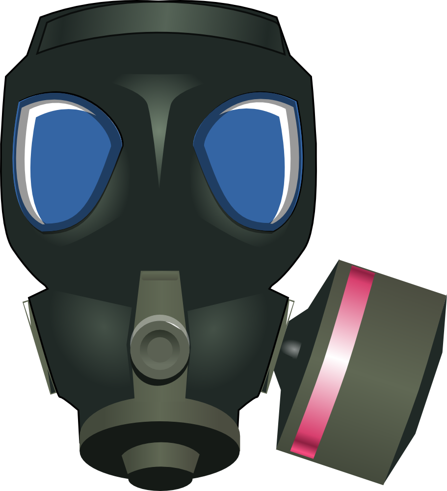 Download OnlineLabels Clip Art - Gas Mask