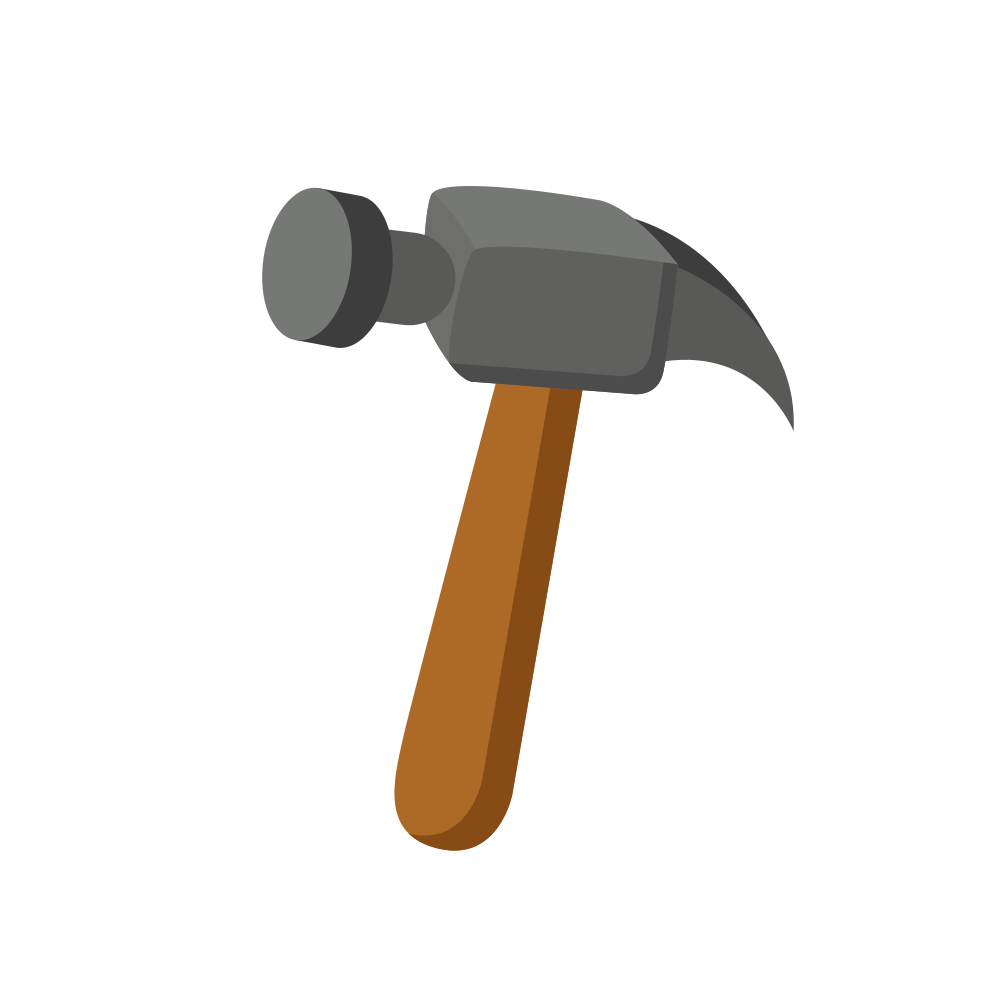 OnlineLabels Clip Art - Hammer