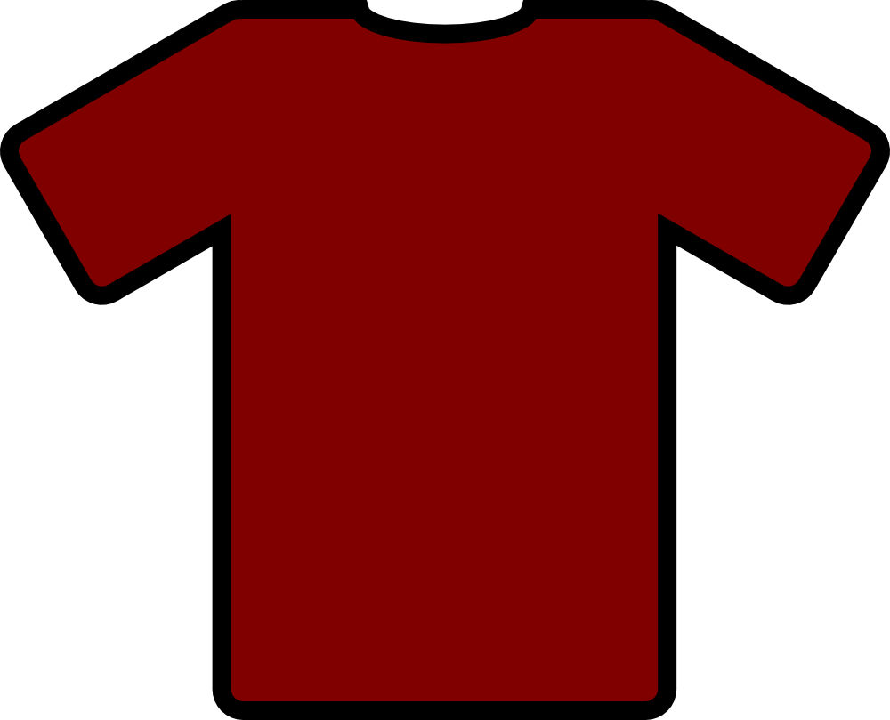 onlinelabels-clip-art-red-tshirt