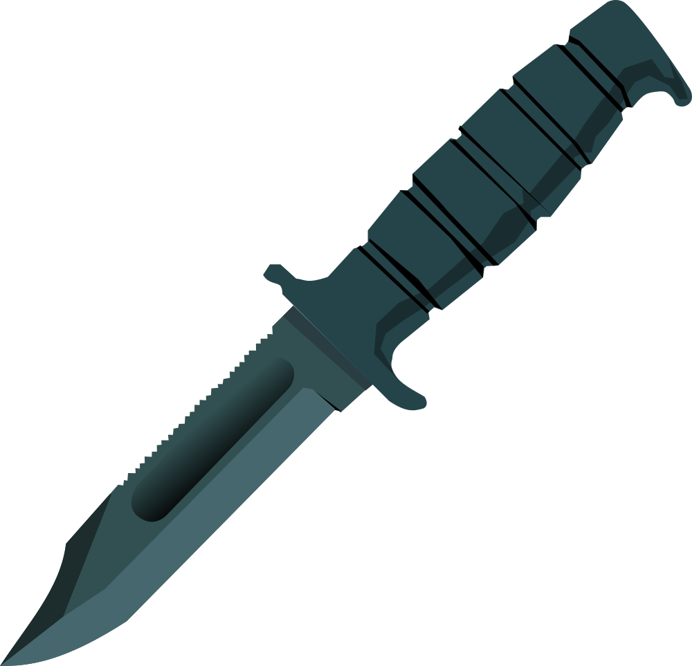 OnlineLabels Clip Art - Knife