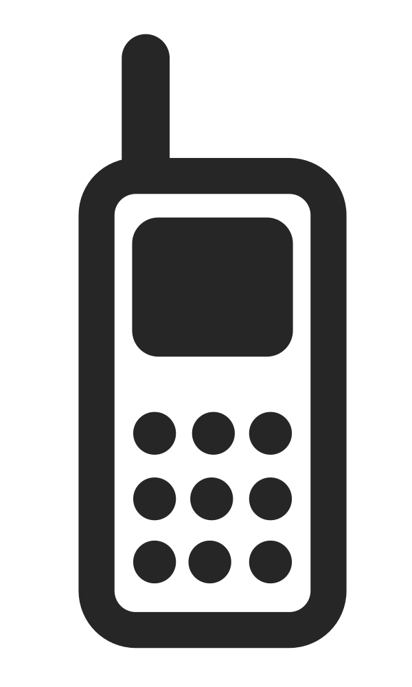 OnlineLabels Clip Art - Mobile-Phone