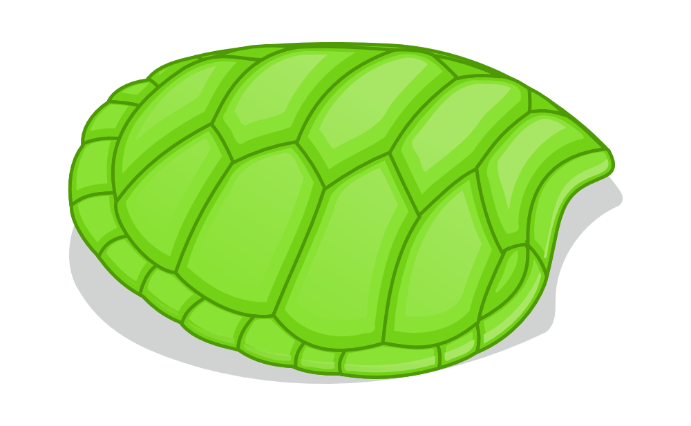 OnlineLabels Clip Art - Hoof Of Green Turtle