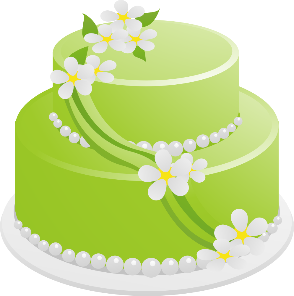 OnlineLabels Clip Art - Birthday Cake