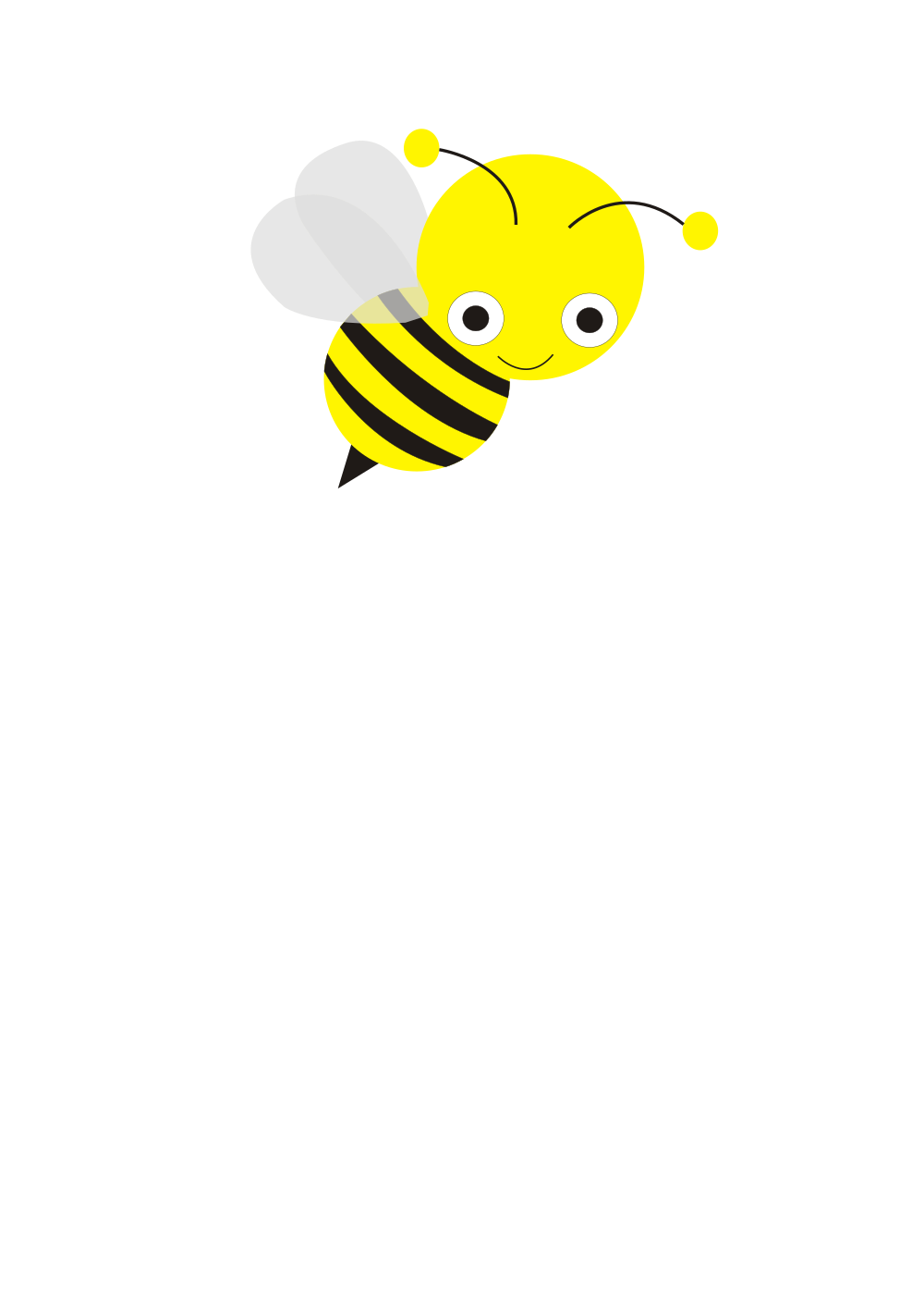 OnlineLabels Clip Art - Bee