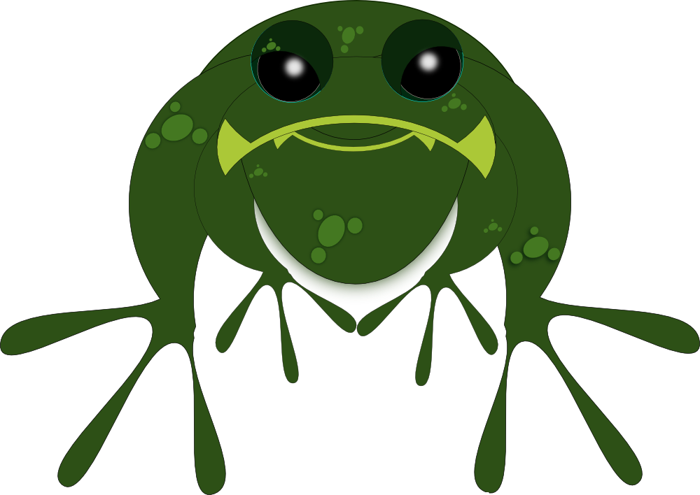 OnlineLabels Clip Art - Frog