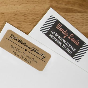 Custom Mailing Address Labels for Special Events - 96 Qty - Fast Shipping - Avery