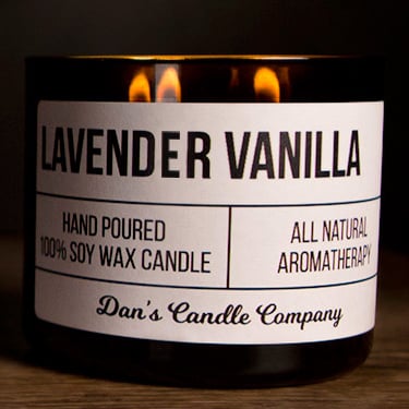 Order Custom Christmas Candle Labels