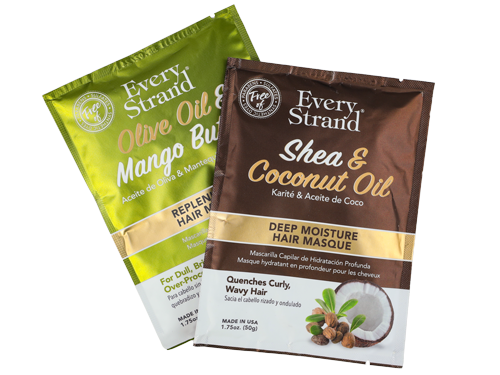 Shea oil flexible packaging.