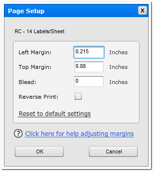 Maestro Label Designer - Printer Alignment Guide - Print Test Sheets on ...