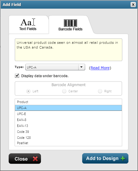 Maestro Labels Templates