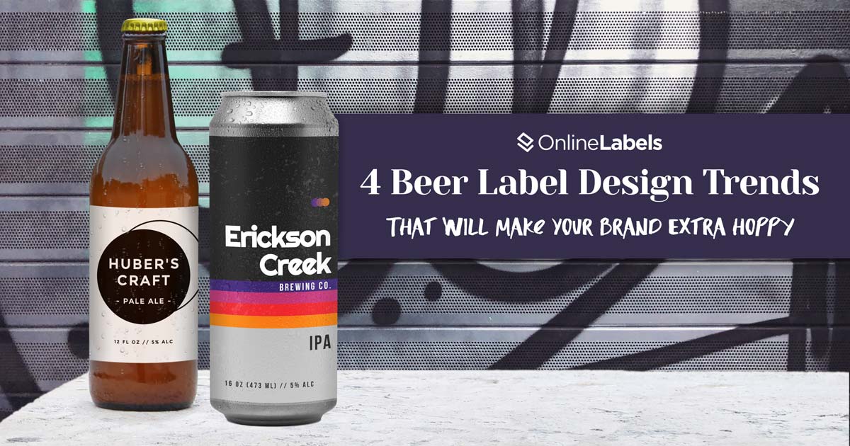 4 beer label trends that will make your brand extra hoppy