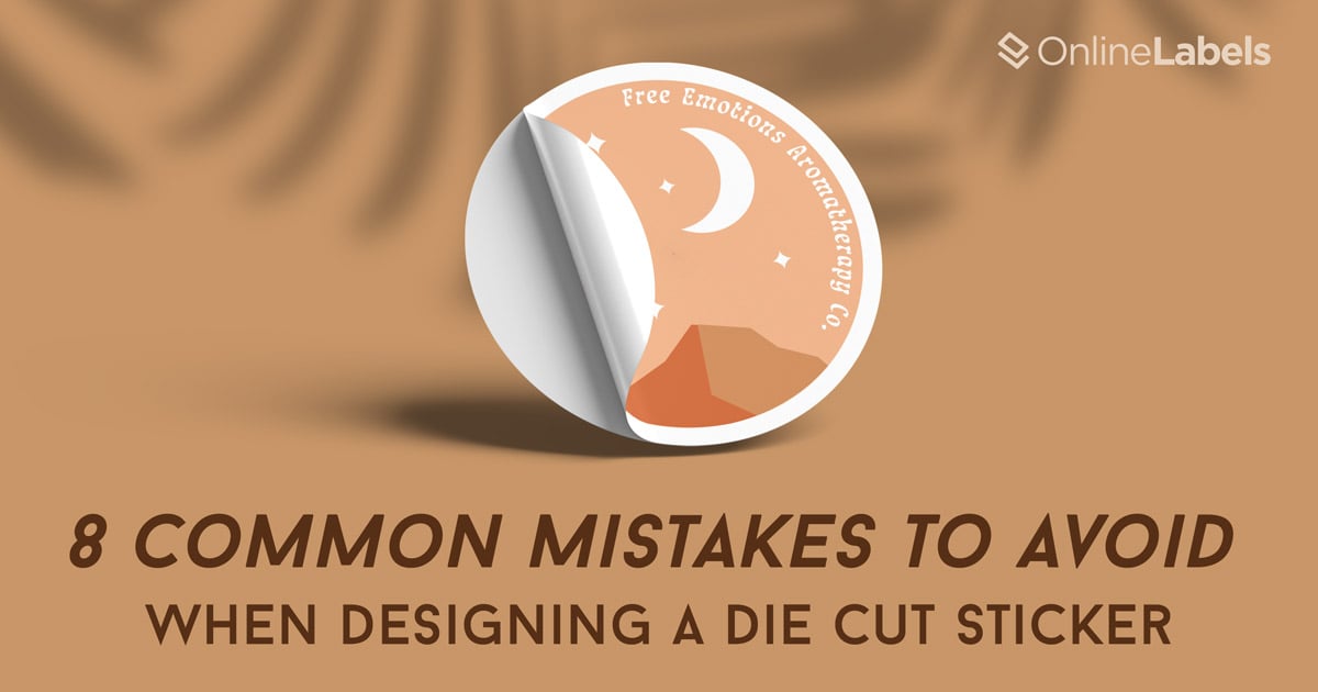 8 common mistakes to avoid when designing a die-cut sticker