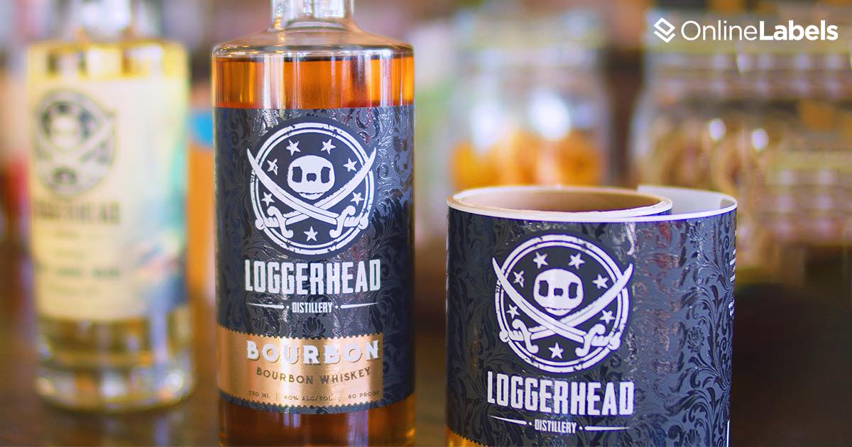 Loggerhead label and roll label.