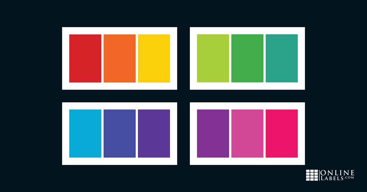 Examples of analogous colors