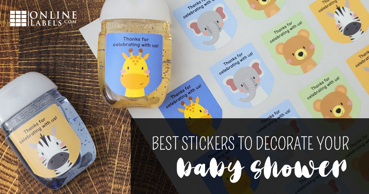 Best Stickers For Decorating Your Baby Shower