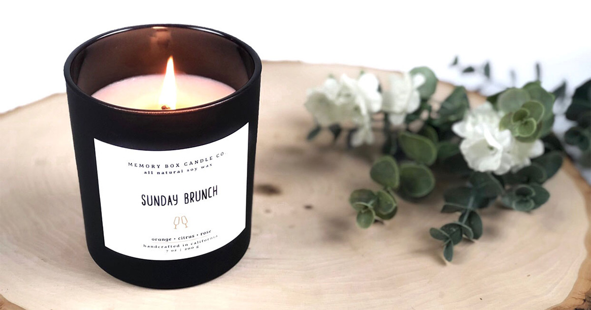 Memory Box Candle Co. Candle.