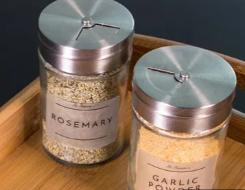 Elegant Wrap-Around Bottle Label