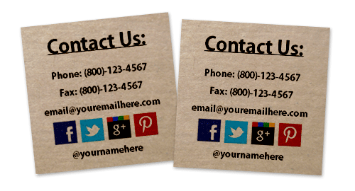 Contact Us Stickers